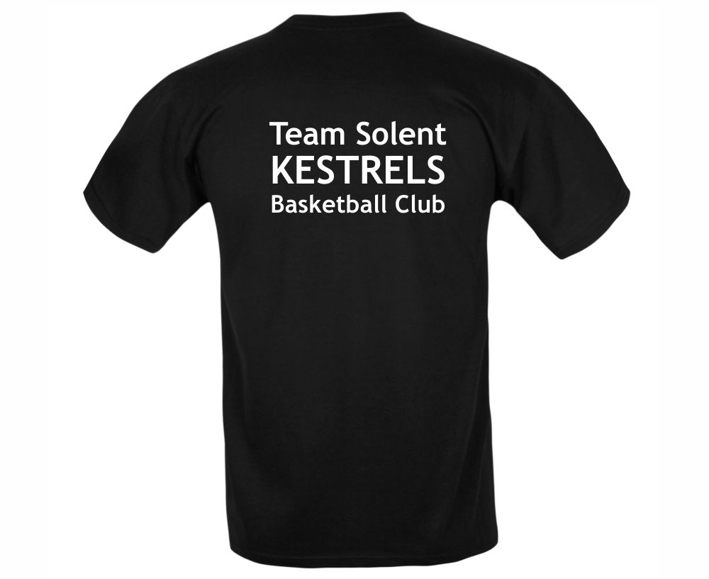 Team Solent Kestrels Basketball Club Youth Cotton T-Shirt - Image 2
