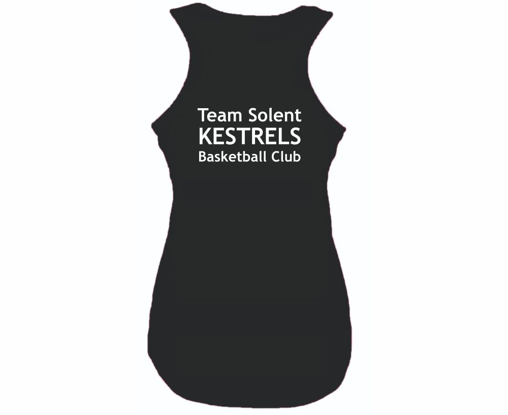 Team Solent Kestrels Basketball Club Women's Racerback Vest - Image 2