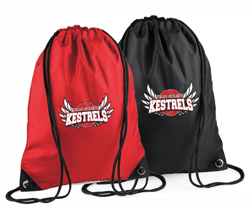 Team Solent Kestrels Basketball Club Drawstring Gym Sac