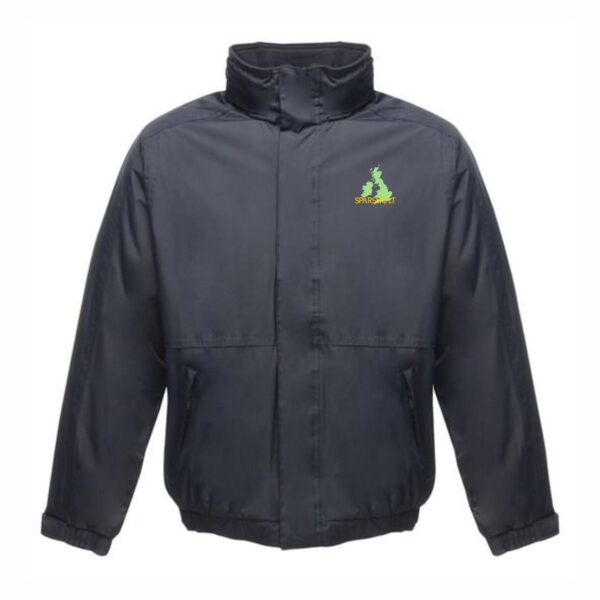 Sparsholt College Fleece Lined Waterproof Jacket - GB Map