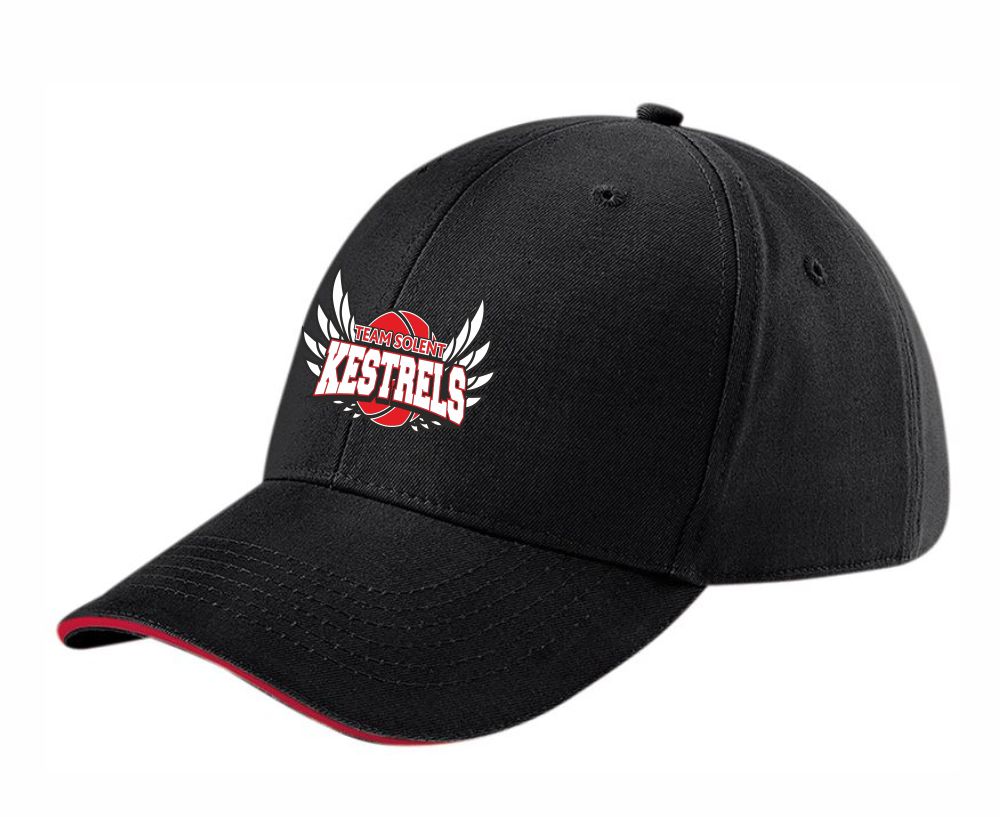 Team Solent Kestrels Basketball Adult Baseball Cap - Image 3