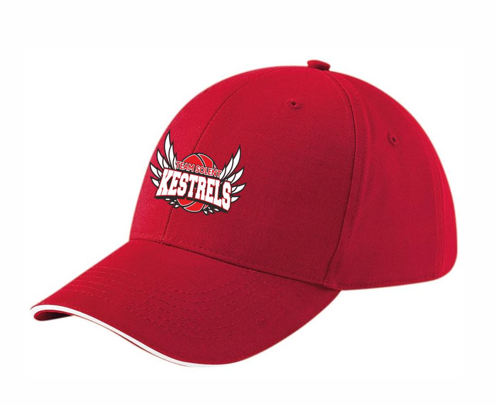 Team Solent Kestrels Basketball Adult Baseball Cap - Image 2