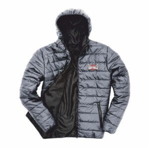 Team Solent Kestrels Basketball Club Adult Soft Padded Jacket - Grey