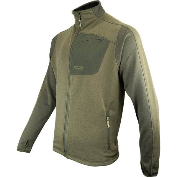 Jack Pyke Ashcombe Technical Fleece Jacket - Green - Image 2