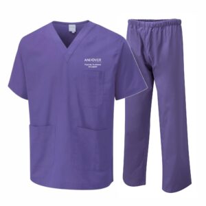 Andover Campus Nursing Unisex Full Scrub Set