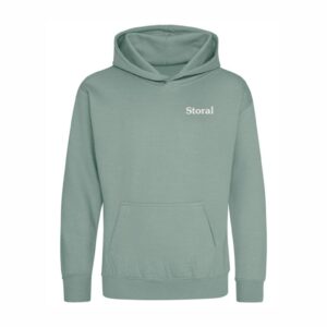 Storal Childrens Hoodie - Dusty Green