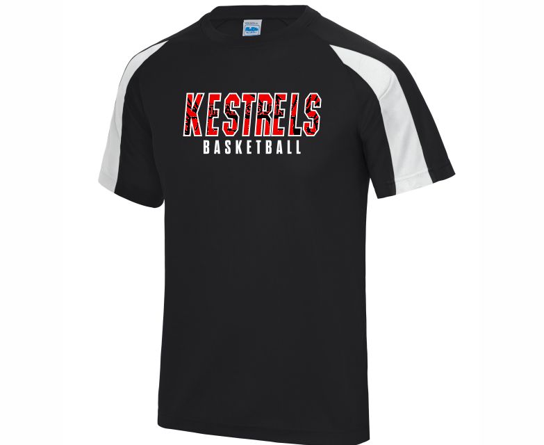 Team Solent Kestrels Basketball Club Adult Contrast Tech T-Shirt