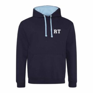 Wellow Primary School 2026 Leavers Hoodies  - Navy/Light Blue - Youth