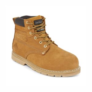 Steel Nubuck Leather Ankle Boot