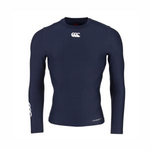 Twyford School Staff Men's Thermoreg Long Sleeve Top - Navy