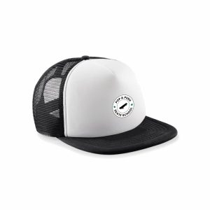 Pop & Push Trucker Cap - Youth - Black/White