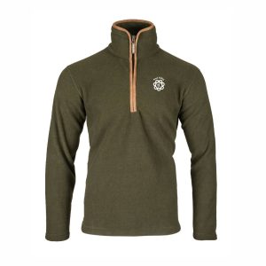 Avon Valley Young Farmers Jack Pyke 1/4 Zip Countryman Fleece - Dark Olive