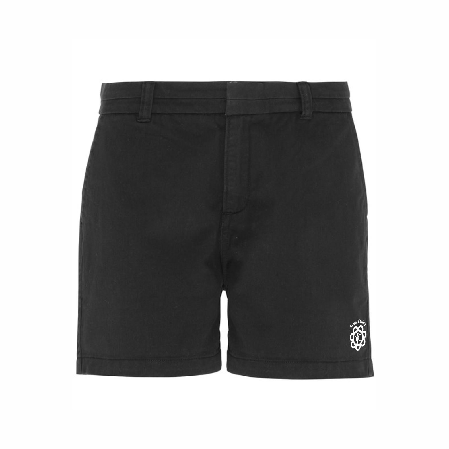 Avon Valley Young Farmers Women's Chino Shorts - Black
