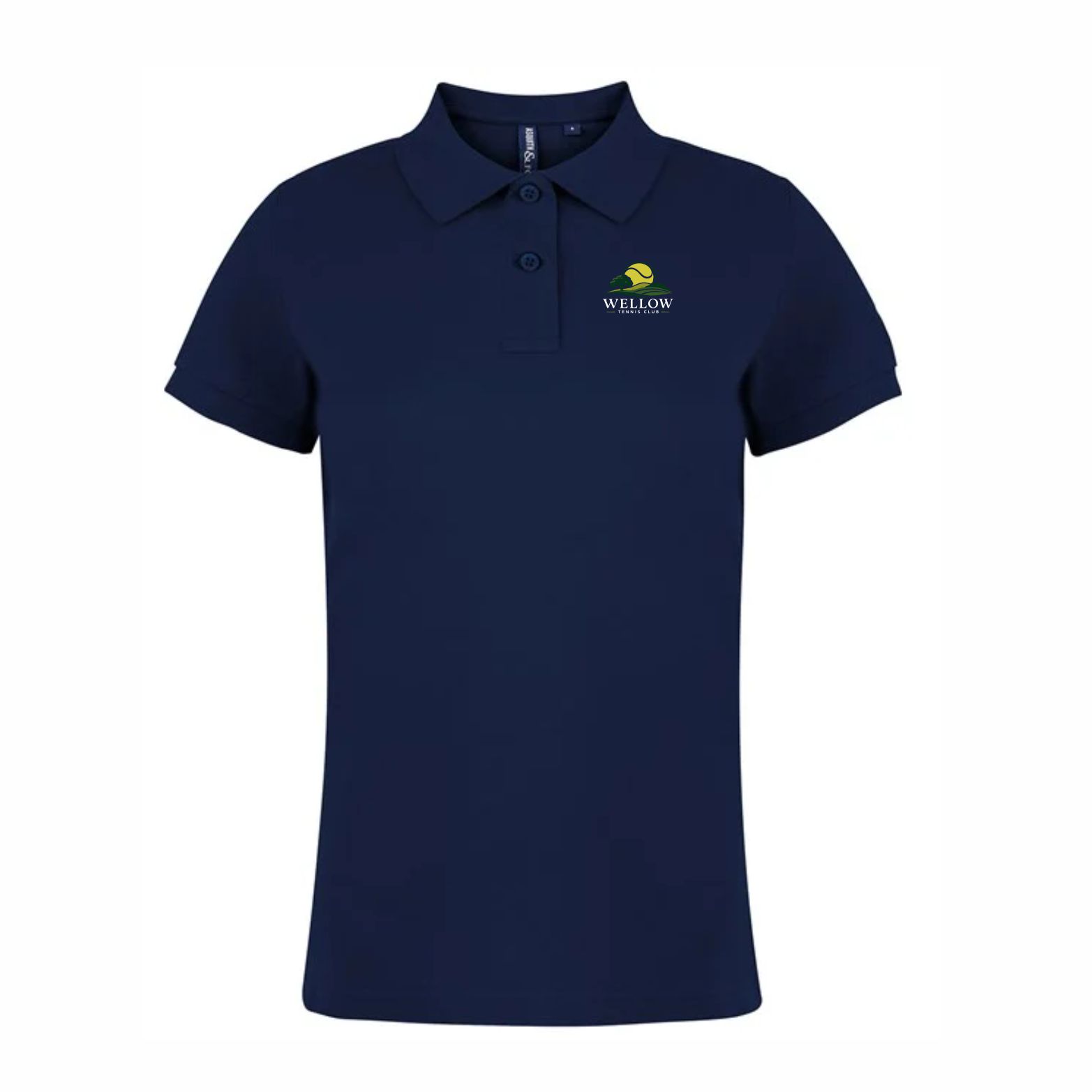 Wellow Tennis Club Ladies Polo Shirt - Image 3