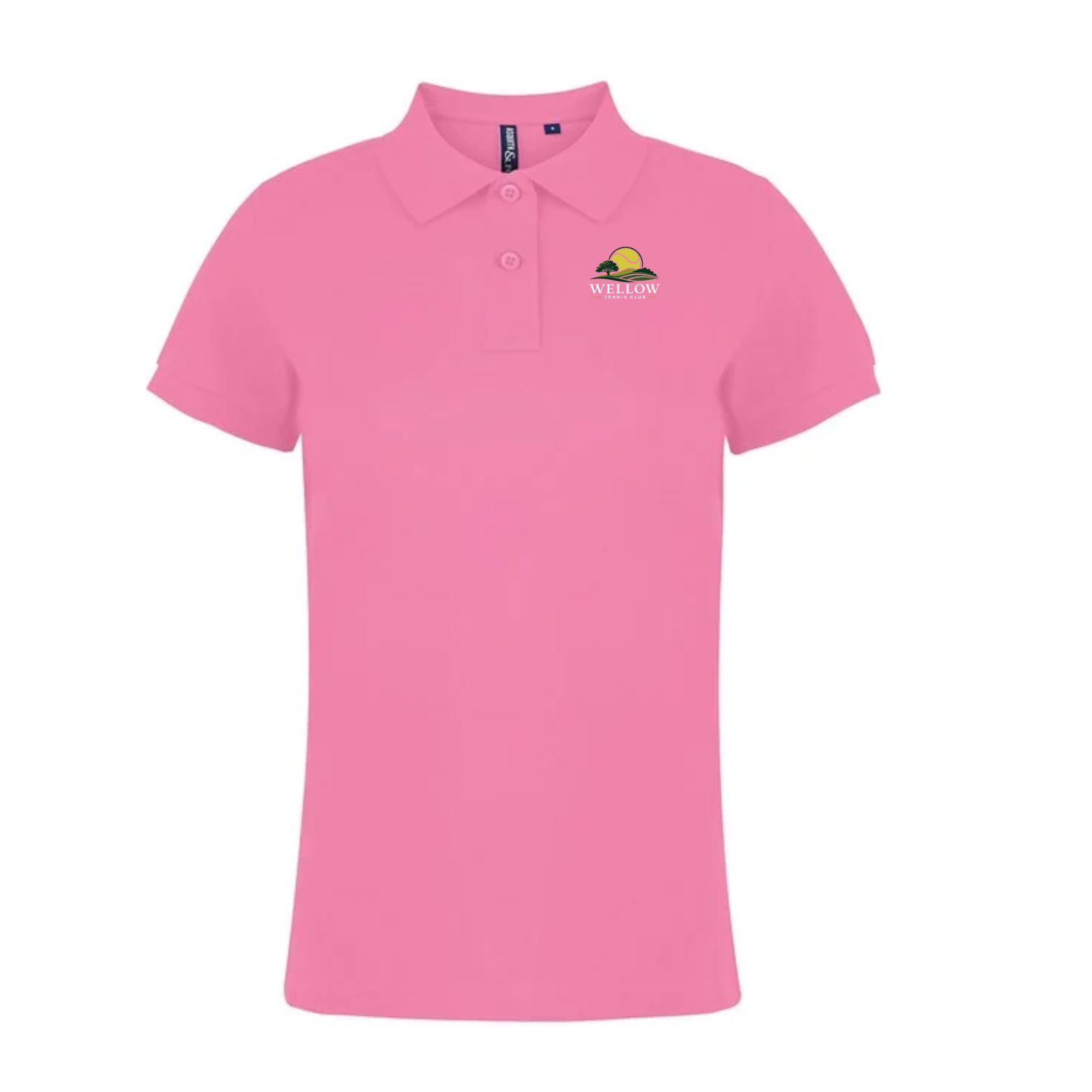 Wellow Tennis Club Ladies Polo Shirt - Image 6
