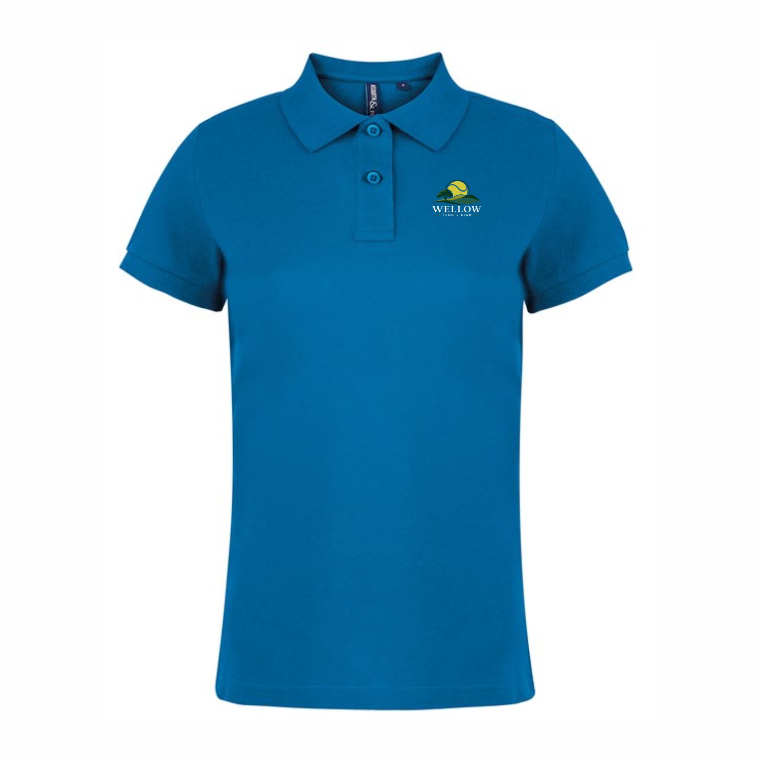 Wellow Tennis Club Ladies Polo Shirt - Image 4