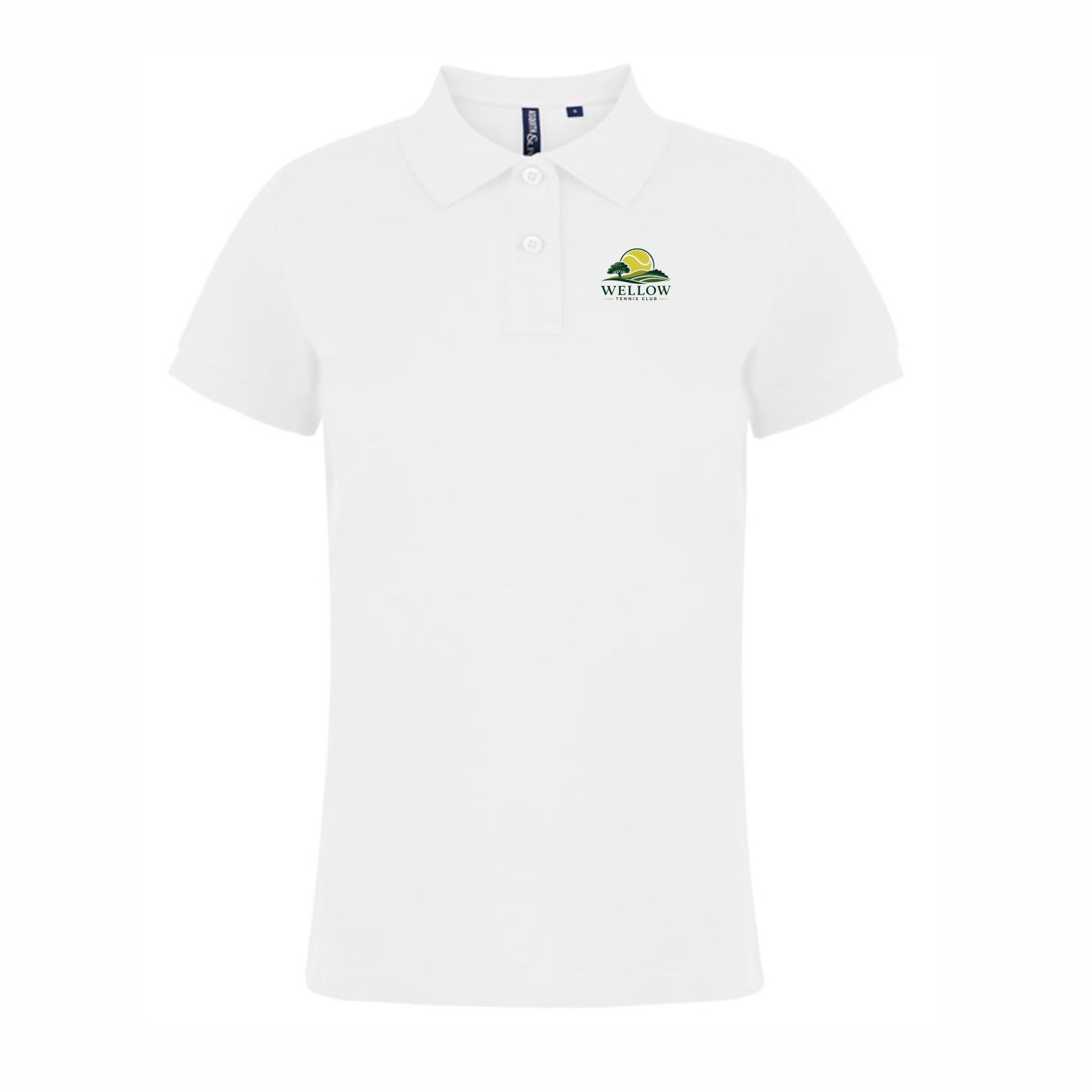 Wellow Tennis Club Ladies Polo Shirt - Image 2