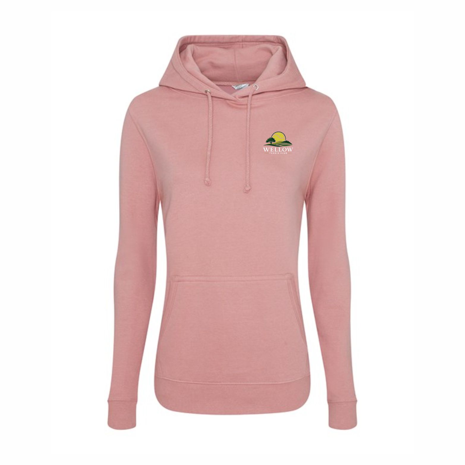Wellow Tennis Club Ladies Hoodie - Image 2