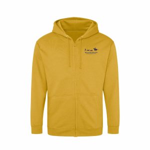 Wessex Bloodhounds Zip Hoodie - Mustard Yellow