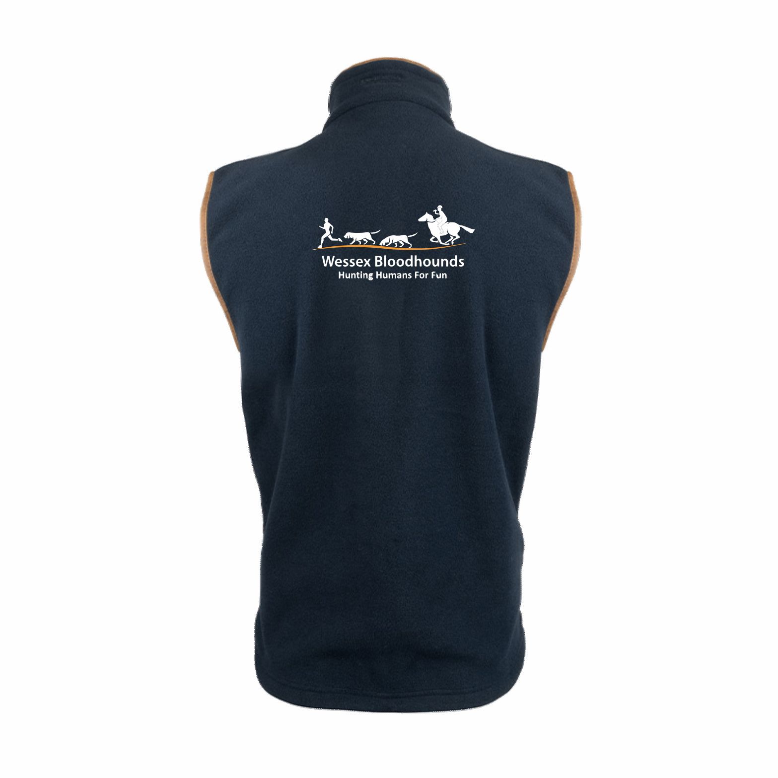 Wessex Bloodhounds Jack Pyke Countryman Fleece Gilet - Navy - Image 2