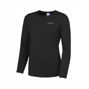 Wellow Tennis Club Ladies Long Sleeve Cool T-Shirt - Image 3
