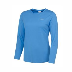 Wellow Tennis Club Ladies Long Sleeve Cool T-Shirt - Image 4